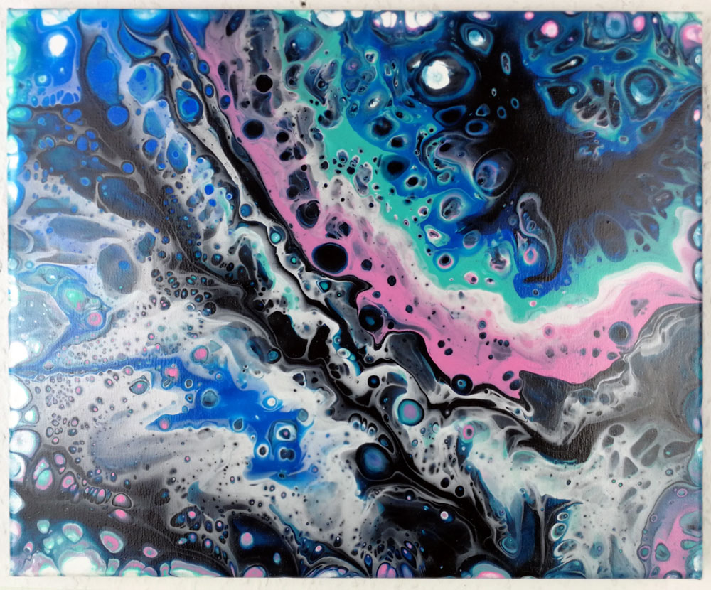 Acrylic Fluid Painting
